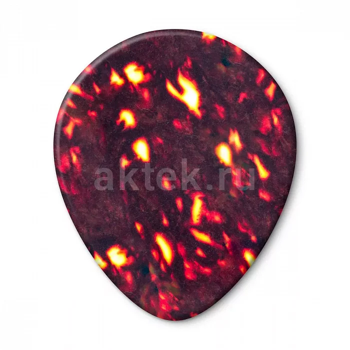 Dunlop 485005 Celluloid Shell Teardrop Display витринный набор, 432 медиатора 6