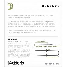 Трости для сопрано D`ADDARIO WOODWINDS DIR1020 RESERVE SSX - 10 PACK - 2.0 2