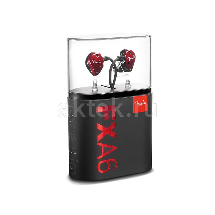 Внутриканальные наушники FENDER PRO FENDER FXA6 PRO IEM- RED 6