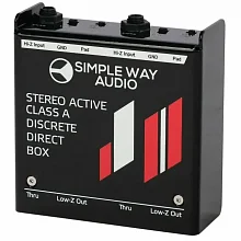 Simple Way Audio J2 mini активный директ-бокс, XLR