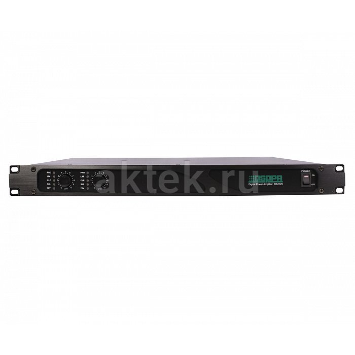 DSPPA DA-2250 трансляционный усилитель, 2×250 Вт, 2 канала 4