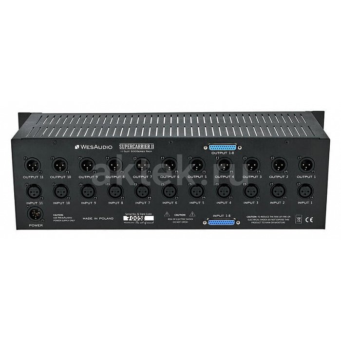 Корпус для модулей 500 Wes Audio SupercarrierII 8