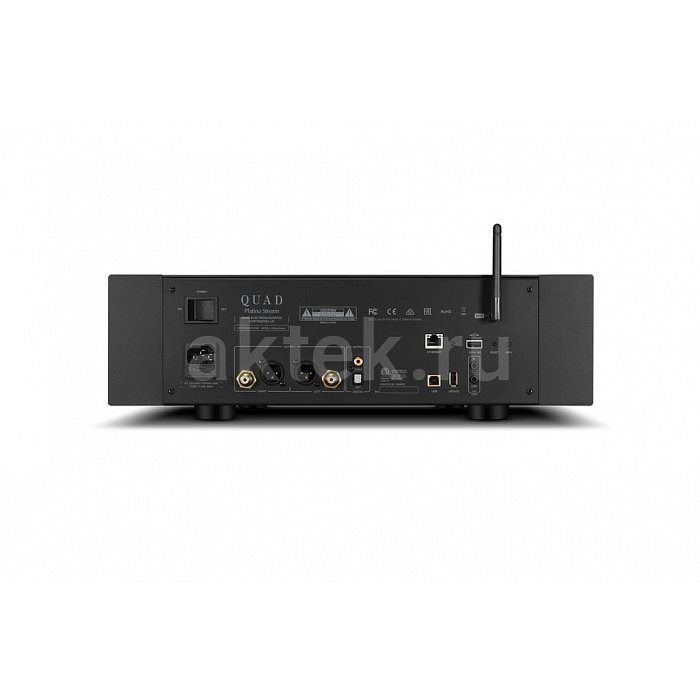 Quad Platina Stream Aluminium Black сетевой проигрыватель, Roon Ready 2