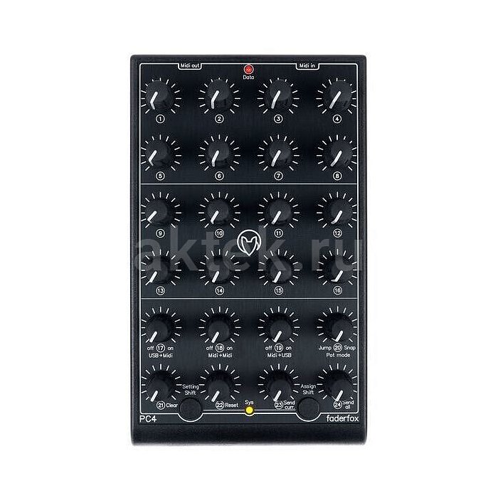 MIDI-контроллер Faderfox PC4 8