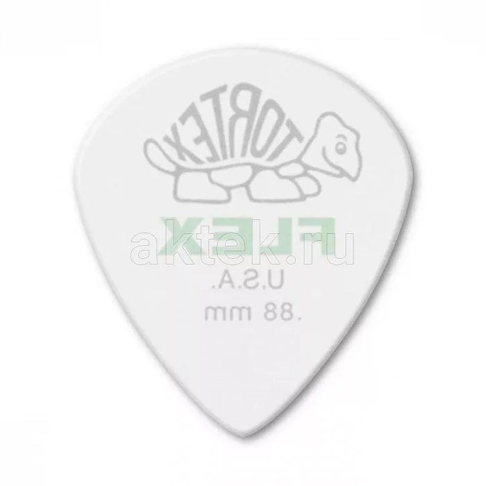 Dunlop 466P088 Tortex Flex Jazz III медиаторы, 0,88 мм 3