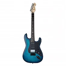 Mooer MSC31 Pro Blue Burst электрогитара, синий, HSS