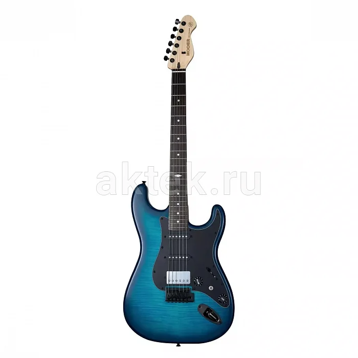 Mooer MSC31 Pro Blue Burst электрогитара, синий, HSS