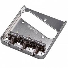 Gotoh Ti-TC1-C винтажный бридж Telecaster, титановые сёдла In-Tune, хром 2