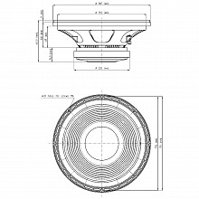 Динамик 15" EIGHTEEN SOUND 15LW1500/8 2