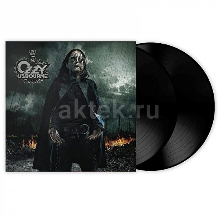 Виниловая пластинка OZZY OSBOURNE - BLACK RAIN BLACK VINYL 12" 2