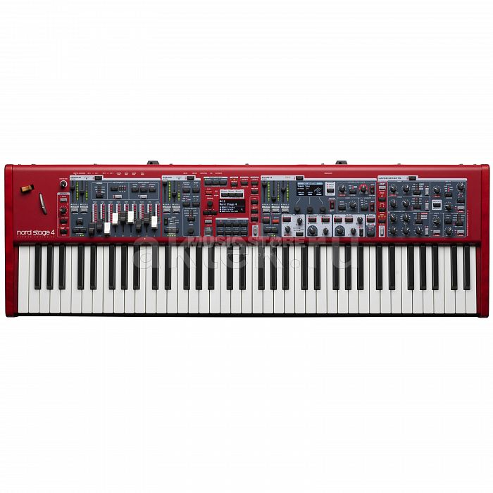 Clavia Nord Stage 4 73 синтезатор, 73 клавиши, 120 голосов