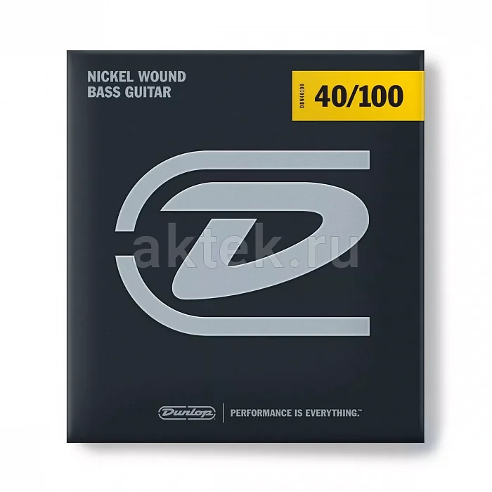 Dunlop DBN40100 Nickel Wound комплект струн, калибр 40-100