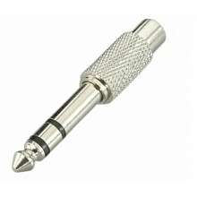 Переходник 6.35мм "шт" стерео - RCA "гн" 