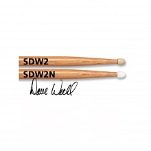 Vic Firth SDW2N Dave Weckl Evolution Nylon барабанные палочки, орех 2