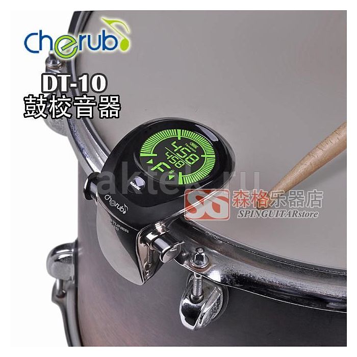 Тюнер для ударных инструментов CHERUB DT-10 4