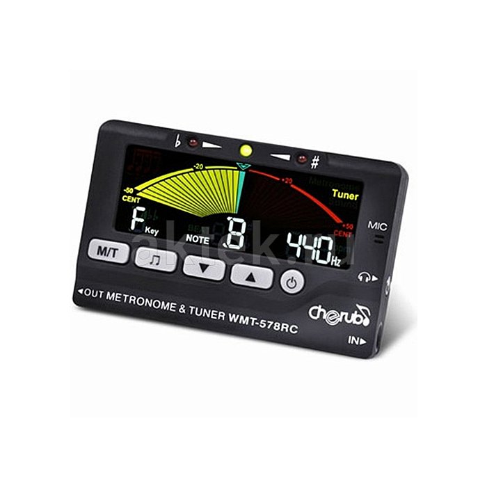 Хроматический тюнер/метроном CHERUB WMT-578RC 4