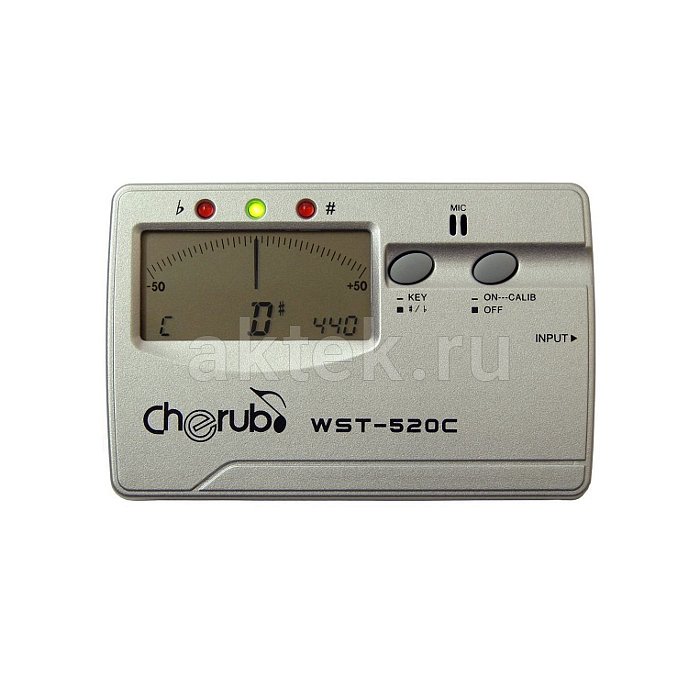 Хроматический тюнер CHERUB WST-520C 3