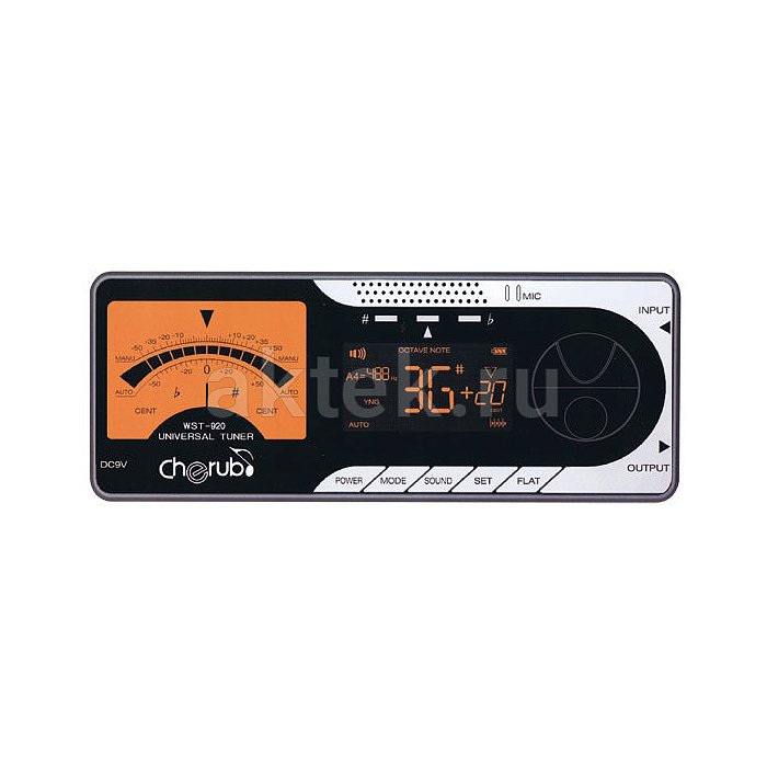 Хроматический тюнер CHERUB WST-920 4