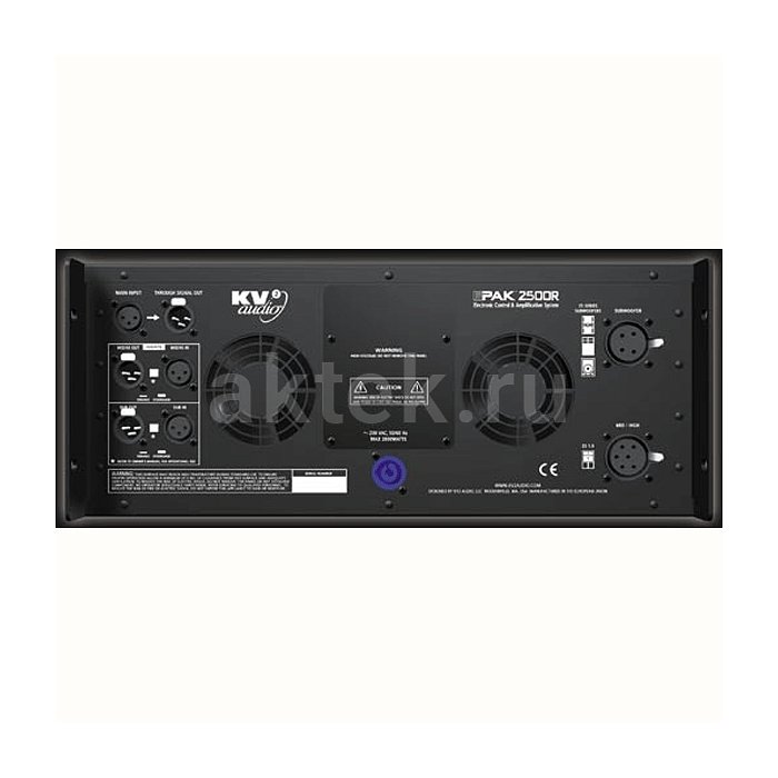 Усилитель мощности KV2AUDIO EPAK2500R 2