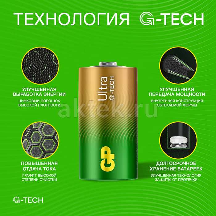 GP Ultra G-TECH LR20 1 шт. 6
