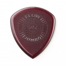 Dunlop 547P250 Flow Jumbo Grip 3Pack медиаторы, ultex, 2,5 мм