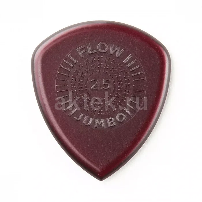 Dunlop 547P250 Flow Jumbo Grip 3Pack медиаторы, ultex, 2,5 мм