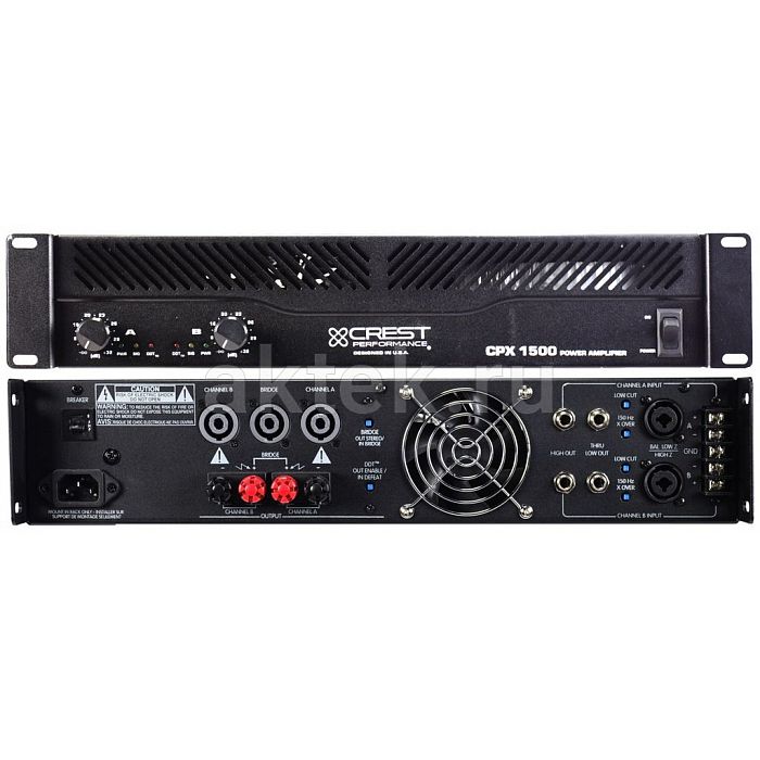 Усилитель звука для акустических систем Crest Audio CPX 1500 2