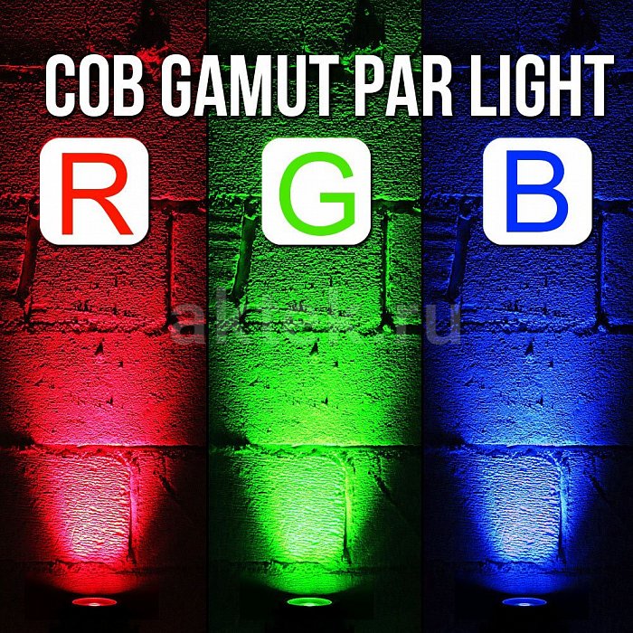 Светодиодный прожектор SHOWLIGHT COB PAR 30W RGB 5