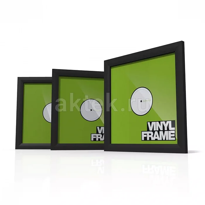 Glorious Vinyl Frame Set Black три рамки для обложек 12″