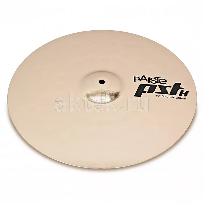 Paiste 16" PST8 Medium Crash крэш-тарелка из бронзы CuSn8 2