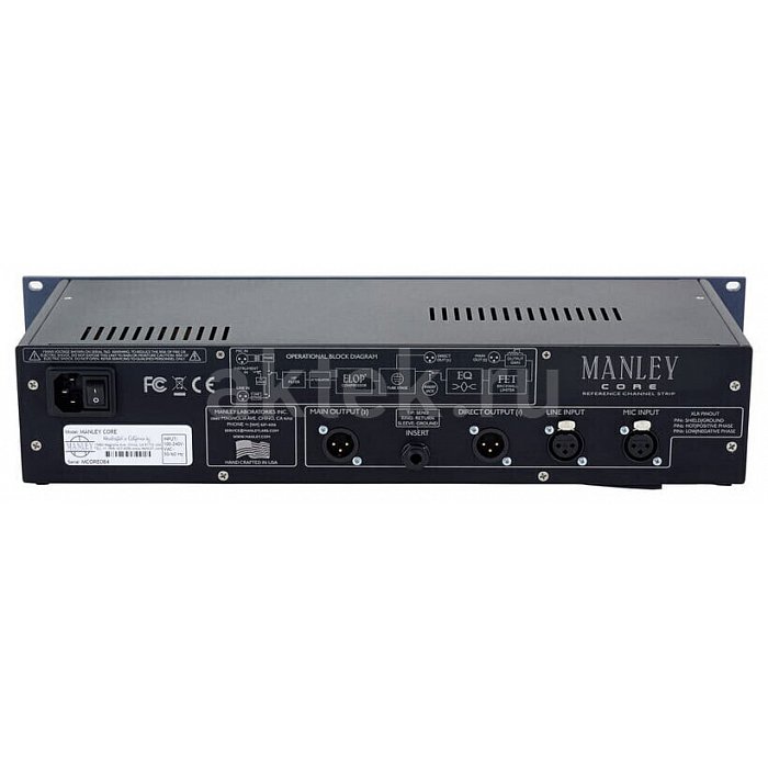 Процессор обработки звука Manley Core channel strip 6