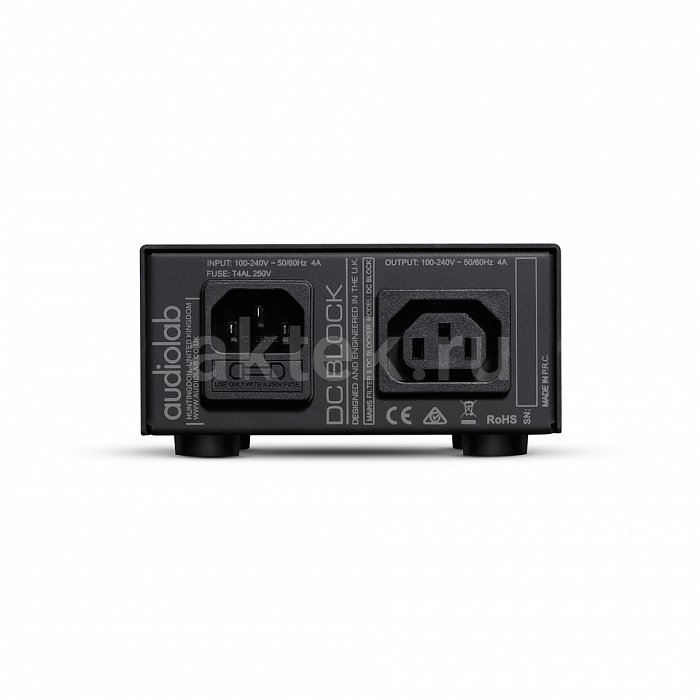 Audiolab DC Block Black блокиратор постоянной составляющей 2