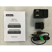 Digis SMI-12-2L HDMI-усилитель-распределитель 1×2 с масштабированием 4K–1080p 2