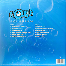 Виниловая пластинка AQUA - AQUARIUM 180 GRAM BLUE VINYL 12" 2