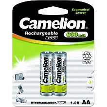 Аккумулятор Camelion AA 600 mAh