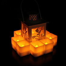 Комплект светодиодных свечей Candle LED Flame Square Yellow 3