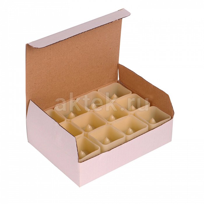 Комплект светодиодных свечей Candle LED Flame Square Yellow 6