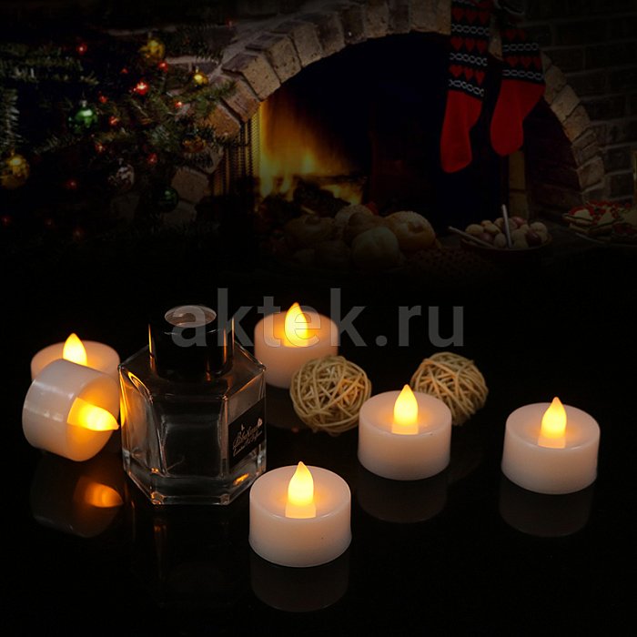 Cветодиодные свечи Candle LED Flame Warm White 4
