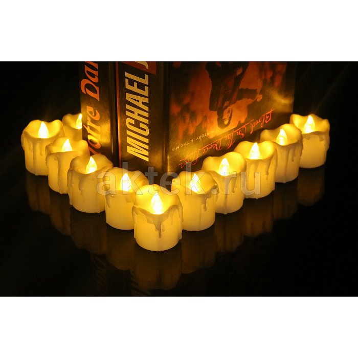 Набор светодиодных свечей Candle LED Flame Yellow 2