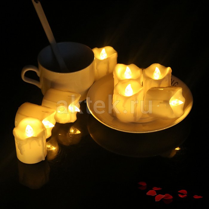 Набор светодиодных свечей Candle LED Flame Yellow 3