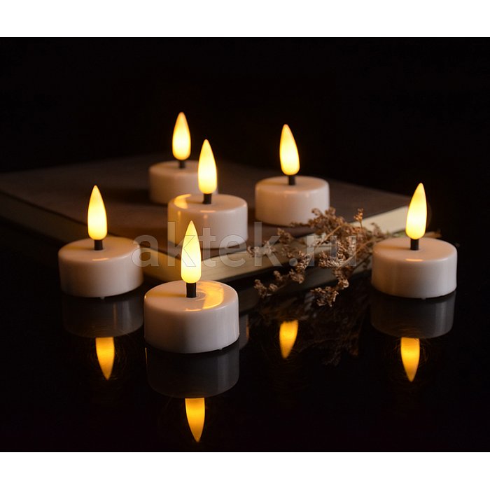 Набор светодиодных свечей Candle LED Light Warm White 5