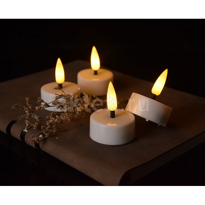Набор светодиодных свечей Candle LED Light Warm White 6