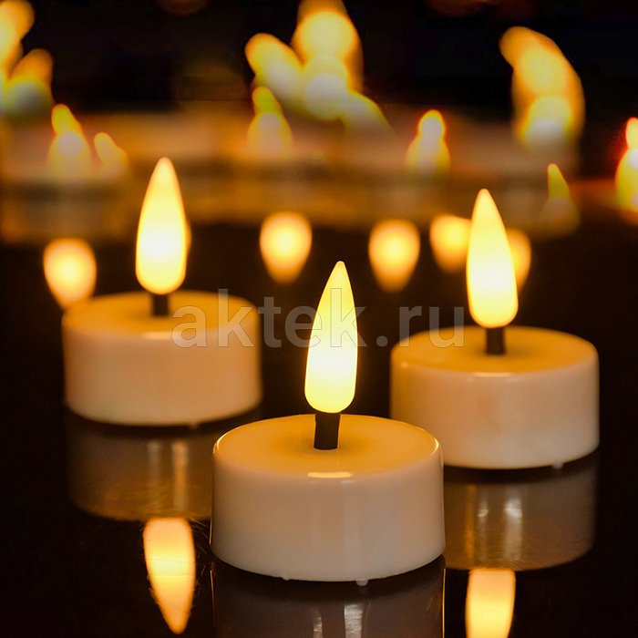 Набор светодиодных свечей Candle LED Light Warm White 7