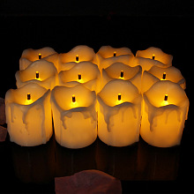 Набор светодиодных свечей Candle LED Wick Warm White 2