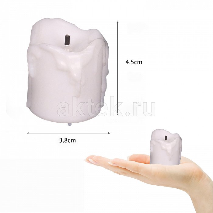 Набор светодиодных свечей Candle LED Wick Warm White 5