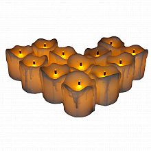 Набор светодиодных свечей Candle LED Wick Warm White