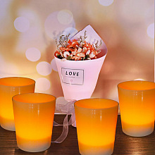 Светодиодные свечи с формочкой Candle LED Yellow 3