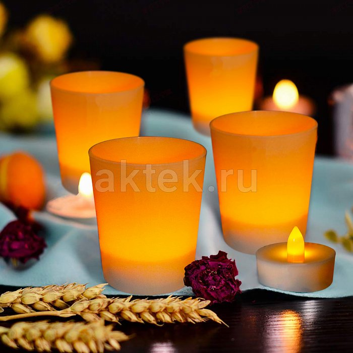Светодиодные свечи с формочкой Candle LED Yellow 5