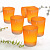 Светодиодные свечи с формочкой Candle LED Yellow