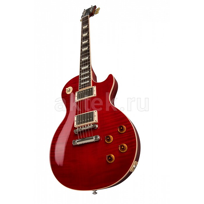 Электрогитара GIBSON 2019 Les Paul Traditional Cherry Red Translucent 5